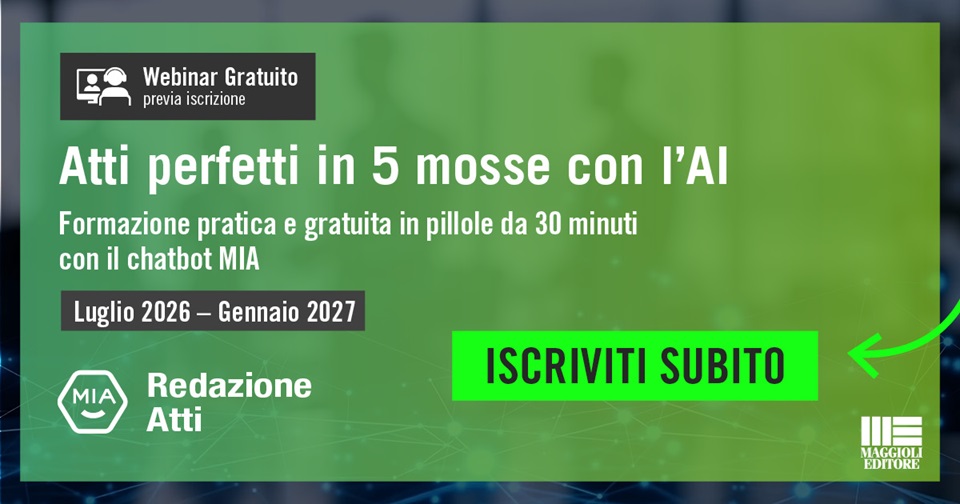 5 problemi che ingombrano la tua scrivania e le nostre soluzioni: i corsi gratuiti per aiutarti a usare MIA Redazione Atti 1 Senza titolo